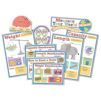 Measure Your World Bulletin Board Set, CD-110379