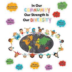 Our Strength Is Our Diversity Bulletin Board Set A, CD-110534