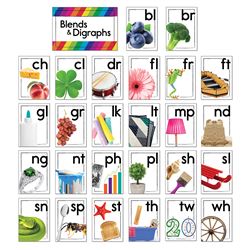 Blends & Digraphs Bulletn Board Set, CD-110545