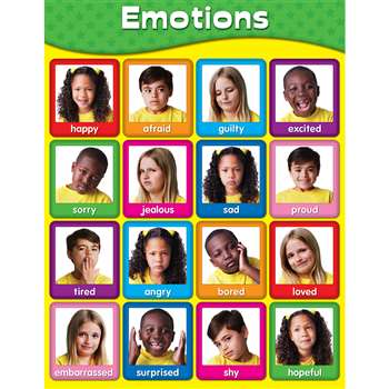 Chartlets Emotions By Carson Dellosa
