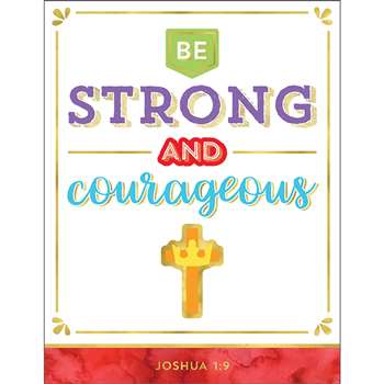 Be Strong And Courageous Chart, CD-114293