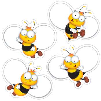 Buzz-Worthy Bees Colorful Cut Outs, CD-120168