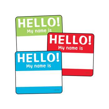 Colorful Cutouts Hello Tags Asst Designs, CD-120224