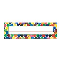 Eric Carle Dots Name Plates By Carson Dellosa