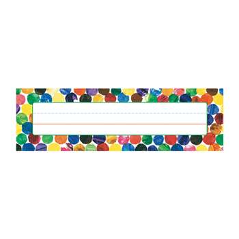 Eric Carle Dots Name Plates By Carson Dellosa