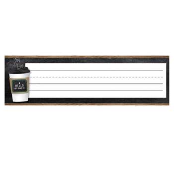 Industrial Cafe Nameplates, CD-122140