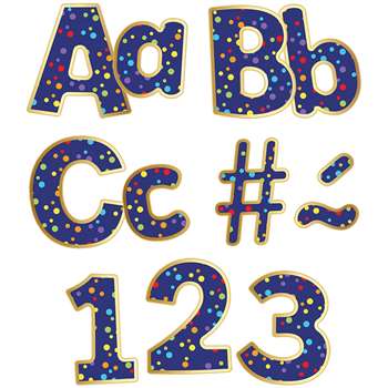 Rainbow Confetti Ez Letters Sparkle And Shine, CD-130087