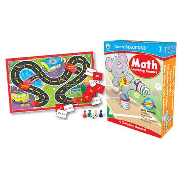 Math Learning Games 1 Centersolutions By Carson Dellosa