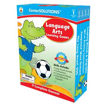 Language Arts Learning Games 1 Centersolutions By Carson Dellosa