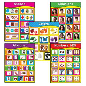 Early Learning Chartlet Set, CD-144350