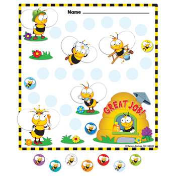 Buzz-Worthy Bees Mini Incentive Charts, CD-148026