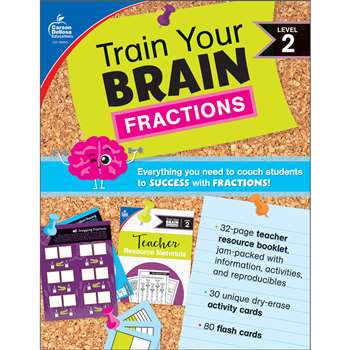 Train Your Brain: Fractions Level 2, CD-149015