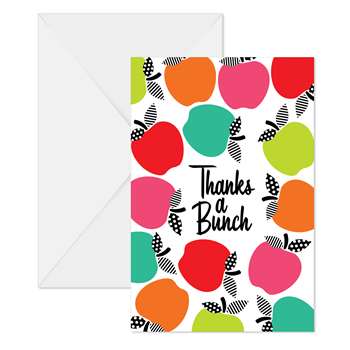 Brights Note Cards Black White & Stylish, CD-151108