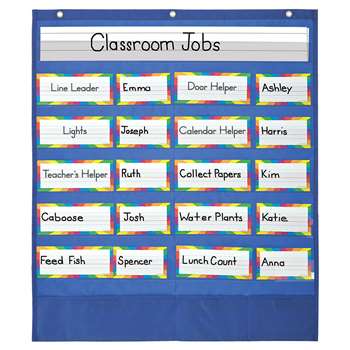 Classroom Helpers Pocket Chart By Carson Dellosa