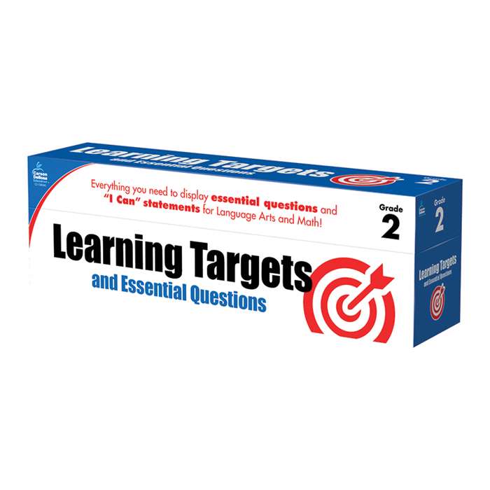 Gr 2 Learning Targets & Essential Questions, CD-158059