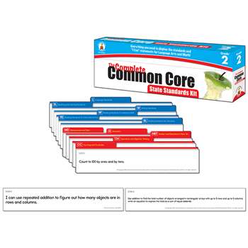 Gr 2 The Complete Common Core State Standards Kit By Carson Dellosa