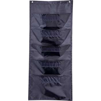 File Folder Storage Black Pocket Chart, CD-158569