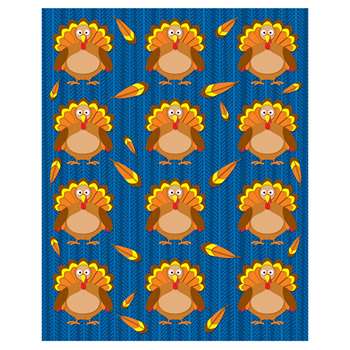 Turkeys Shape Stickers 72Pk By Carson Dellosa