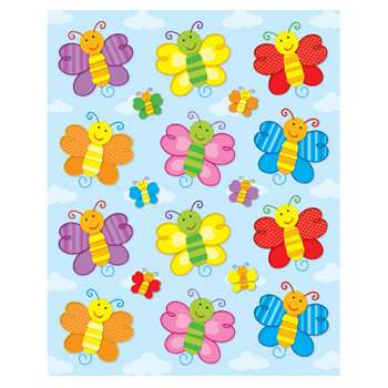 Butterflies Shape Stickers 72Pk By Carson Dellosa