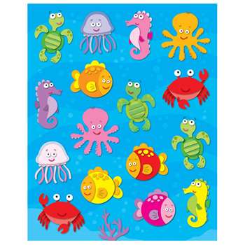 Sea Life Shape Stickers 96Pk By Carson Dellosa