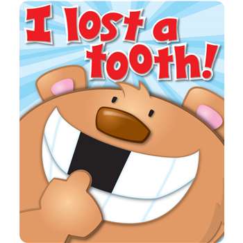 I Lost A Tooth Stickers By Carson Dellosa