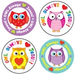Owl Always Love Jesus Stickers, CD-168164