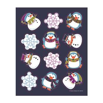 Winter Fun Shape Stickers, CD-168192