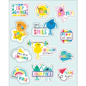 Happy Place Motivational Stickers, CD-168318