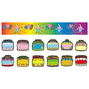 Bb Set Birthday Cakes By Carson Dellosa