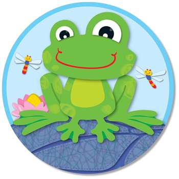 Funky Frog Two Sided Decoration By Carson Dellosa