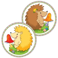 Happy Hedgehogs Two Sided Decorations Gr Pk-5, CD-188063