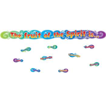 The Fruit Of The Spirit Mini Bulletin Board Set Gr Pk-3 By Carson Dellosa