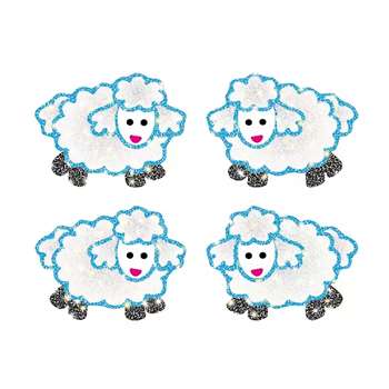 Dazzle Stickers Lambs 96/Pk Acid & Lignin Free By Carson Dellosa