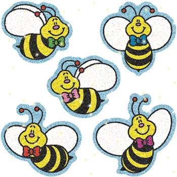 Dazzle Stickers Bees 75-Pk Acid & Lignin Free By Carson Dellosa