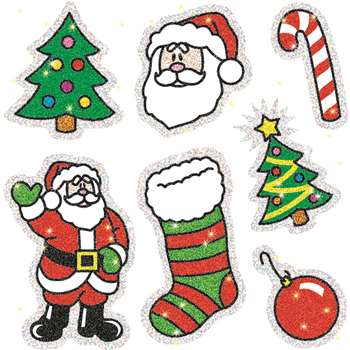 Dazzle Stickers Christmas 105-Pk Acid & Lignin Free By Carson Dellosa