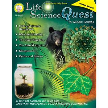 Life Science Quest For Middle By Carson Dellosa