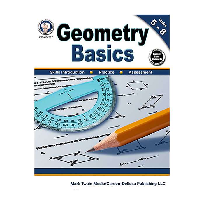 Geometry Basics Gr 5-8, CD-404237