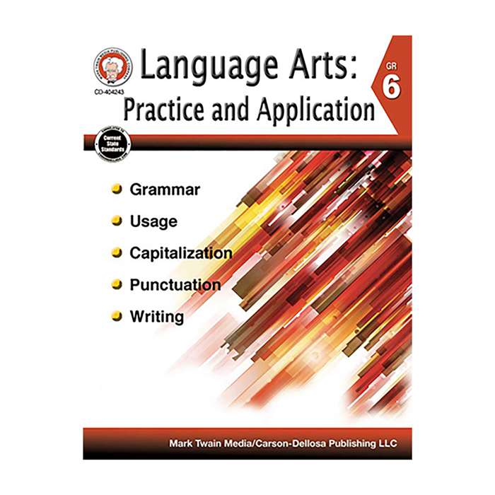 Language Arts Gr 6 Practice And Application, CD-404243