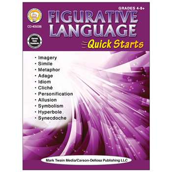 Figurative Language Workbook Quick Starts, CD-405036