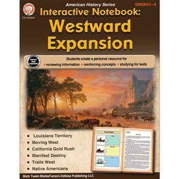 Westward Expansion Book Gr 5-8 Interactive Noteboo, CD-405064