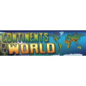 Bbs Continents Of The World Gr 4-8 By Carson Dellosa