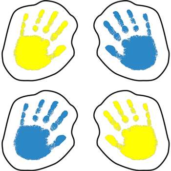 Handprints Stickers By Carson Dellosa