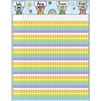 Incentive Chartlet Super Kids 17 X 22 By Carson Dellosa