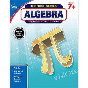 Shop Algebra Book Grades 7 & Up - Cd-704385 By Carson Dellosa