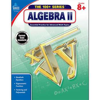 Shop Algebra Ii Book Grades 8 & Up - Cd-704386 By Carson Dellosa