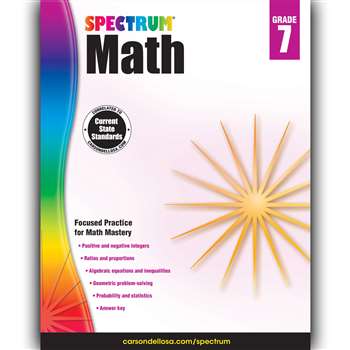 Spectrum Math Gr 7, CD-704567