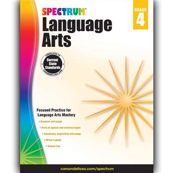 Spectrum Language Arts Gr 4, CD-704591