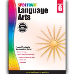 Spectrum Language Arts Gr 6, CD-704593