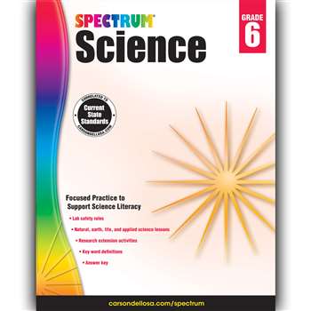 Spectrum Science Gr 6, CD-704619