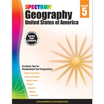 Spectrum Geography United States Of America Gr 5, CD-704660